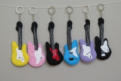 N° 9 : Porte-clefs "Guitares 1"