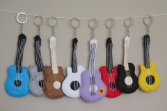 N° 14 : Porte-clefs "Guitares 2"