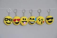 N° 15 : Porte-clefs "Smileys"